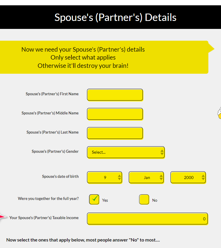 Spouse Details